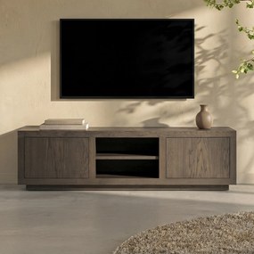 Bruin Tv-meubel Eiken 160 Cm - 160x42x45cm.