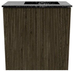 Mondiaz Joya DLux 40cm toiletmeubel shadow met wastafel faye rechts zonder kraangat lava