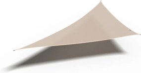 Platinum Coolfit schaduwdoek driehoek 90° - 5.0x5.0x7.1m - Gebroken Wit