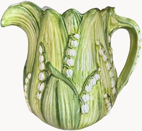 Handbeschilderde melkkan Lily of the Valley