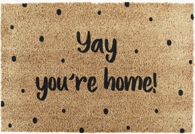Deurmat Yay You're Home