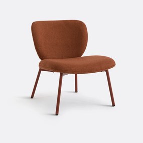 Gestoffeerde loungestoel Belvini