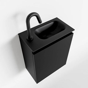 Mondiaz Ture 40cm toiletmeubel urban met wastafel urban rechts 1 kraangat