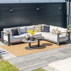 Garden Impressions Liam loungetafel Ø60xH45 cm - donker grijs
