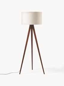 Tripod vloerlamp Jake van massief hout