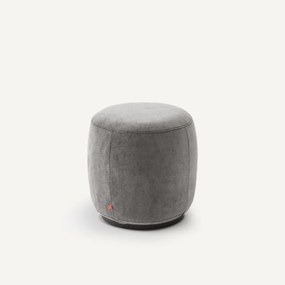 Voetsteun van stonewashed fluweel, Rosebury, ontwerp E. Gallina