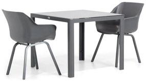 Hartman Sophie element/Mondello 90 cm dining tuinset 3-delig Hartman Sophie element/Mondello 90 cm dining tuinset 3-delig
