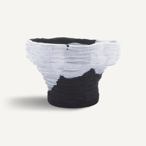 Schaal in keramiek met email Craft