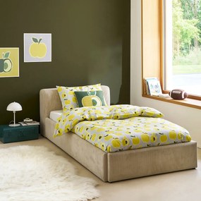 Corduroy bed met lade Taglia
