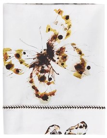 Fika Butterfly Ledikantlaken Offwhite 110 x 140 cm