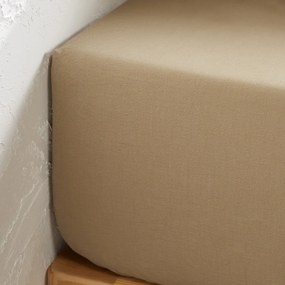 Hoeslaken in katoen, omslag 30 cm, Plantaardige verftechniek