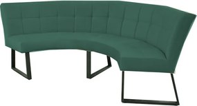 Eetkamerbank - Amsterdam - stof Element bosgroen 20 - geschikt voor tafel 150 cm