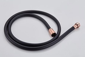 Saniclear Copper Pro glijstangset met staafhanddouche geborsteld koper