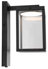 Buiten wandlantaarn zwart incl. LED en schemersensor - Ferdinand Modern IP54 Buitenverlichting