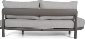 Hoek loungeset 4 personen Aluminium Taupe  Santika Furniture Santika