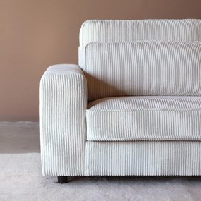 PEPP Interiors Lech Hoekbank Creme Ribstof