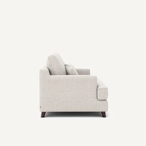 Compacte bank, in gespikkelde canvas, ALWINE