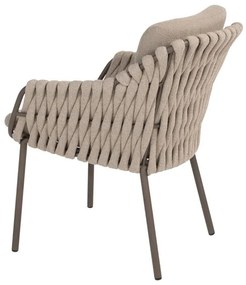 4 Seasons Outdoor Montera tuinstoel terre  Tuinstoel    bruin weerbestendig