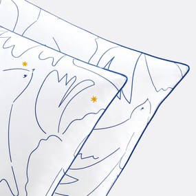 Kussensloop in perkalkatoen, Pomaline