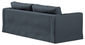 Dekoria Hoes (lang) voor IKEA-Karlstad 3-zitsbank, donkerblauw