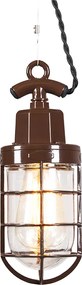 Hanglamp Port bruin