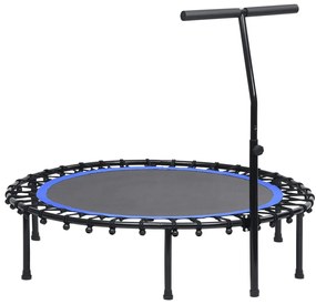 vidaXL Fitnesstrampoline met handgreep 122 cm