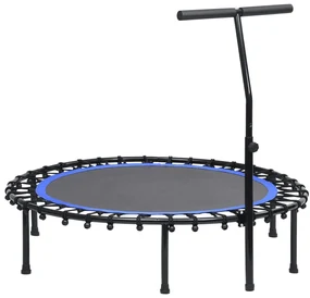 vidaXL Fitnesstrampoline met handgreep 122 cm