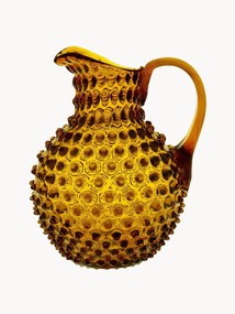 Mondgeblazen karaf Hobnail, 2 L