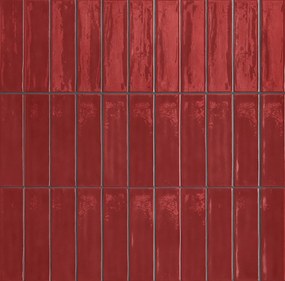 Navale Kolore wandtegel 7.5x30cm rood