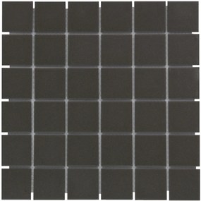 The Mosaic Factory London vierkante mozaïek tegels 31x31 zwart