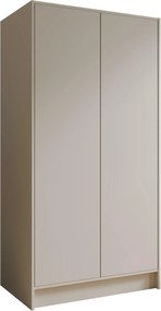 Kledingkast Arecibo 100, Kasjmier, 200x102x51cm, 100 kg, Kledingkast deuren: Met scharnieren, Aantal planken: 4, Aantal planken: 4