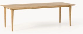 Eettafel Archie van eikenhout, in verschillende formaten