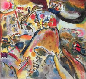Wassily Kandinsky - Kunstdruk Small Pleasures, 1913, (40 x 35 cm)