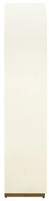 Richmond Interiors Tivoli Boogkast Beige Goud - 90x45x212cm.