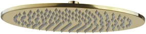 Saqu Universal hoofddouche Ø 30cm geborsteld messing
