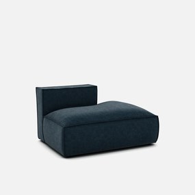 Loungebank, rechts, textuurfluweel, Seven