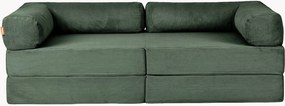 Modulaire fluwelen bank Family Funzy (2-zits)