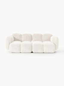 Modulaire bank Tayla (2-zits) van teddy-bouclé
