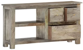 vidaXL Tv-meubel 110x30x55 cm massief mangohout