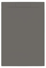 Allibert Luna douchebak Mat Gun Metal-120x80x2.5cm 247638