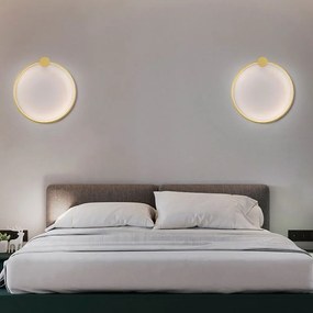 LED WANDLAMP APP1384-CW GOLD 30cm