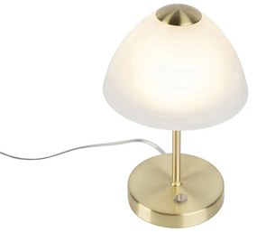 Design tafellamp goud dimbaar incl. LED - Joya Modern rond Binnenverlichting Lamp