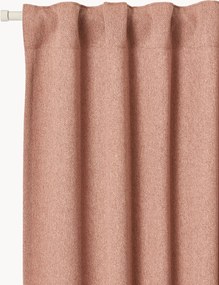 Ondoorzichtige meerband gordijn Joan, B 280 cm