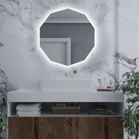 Atypische spiegel met LED-verlichting G11