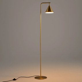 Voetlamp in ijzermetaal, richtbaar, Hiba