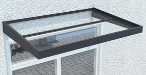 Deurluifel Lubeka 100 x 150 cm CoverTech antraciet