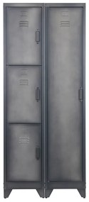 Woood Cas Smalle Lockerkast 3-deurs - 38x45.5x180cm.