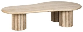 Richmond Interiors La Cantera Travertin Salontafel Organische Vorm - 150 X 80cm.