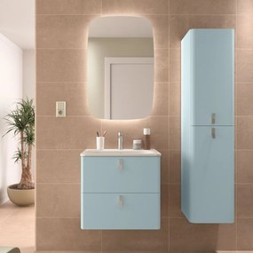 Muebles Unique badmeubel 60cm cielo met chromen grepen