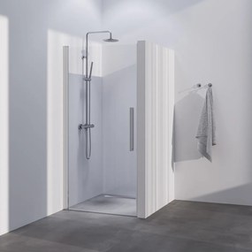 Brauer Season nisdeur met draaideur 100cm RVS